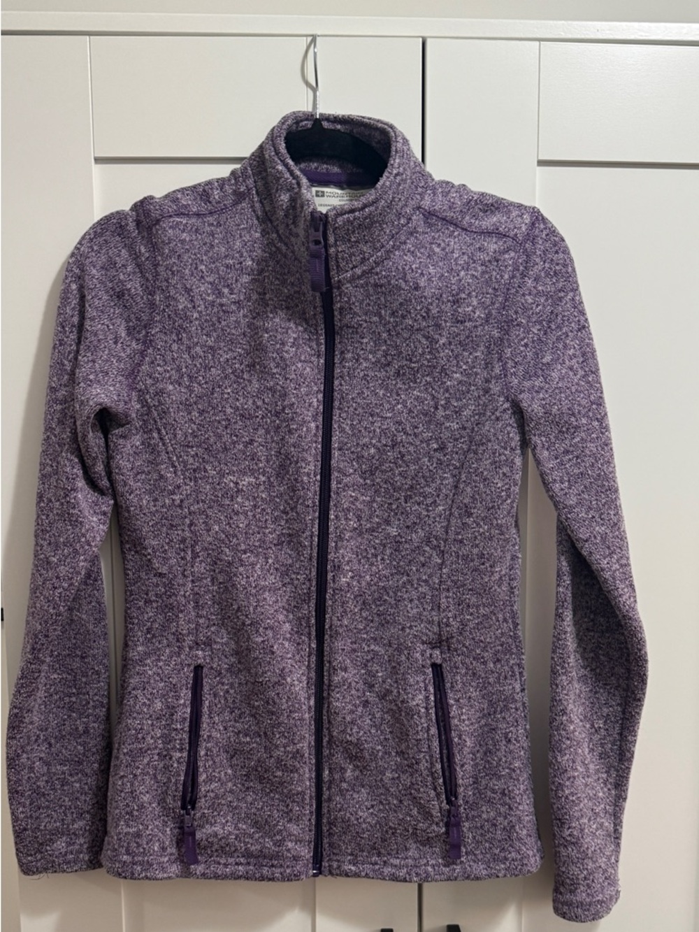 Mountain Warehouse Purple Women's Full-Zip Fleece Jacket